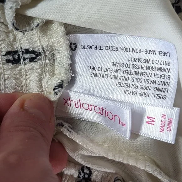 🎉 4 for $25 🎉 Xhilaration Boho Lounge Pull On Wide Leg Pants Size Medium - Picture 8 of 13